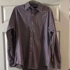 Ralph Lauren Purple Plaid Casual Shirt
